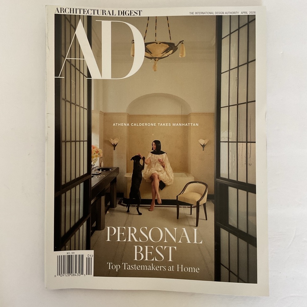 Architectural Digest April 2026 NWT